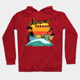 Summer Paradise T-shirt design Hoodie